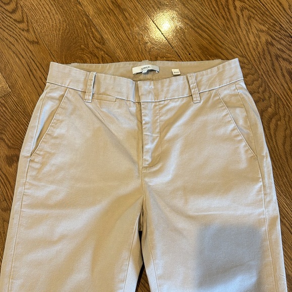 Vince beige coin pocket cropped chino pants size 2 - Picture 4 of 6